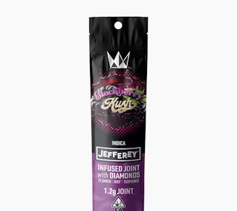 WEST COAST CURE - West Coast Cure - Blackberry Kush Jefferey Infused Preroll 1.2g