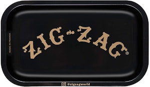 ZIg-Zag Logo | Rolling Tray | Black