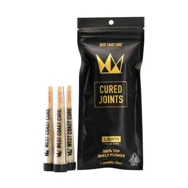 3g Cookie Platter CUREjoint PreRoll Pack (1g 3 Pack) West Coast