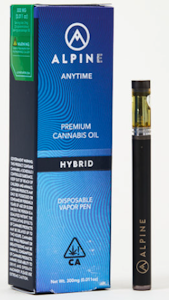 ALPINE VAPOR - Alpine Disposable - OG Kush 88%