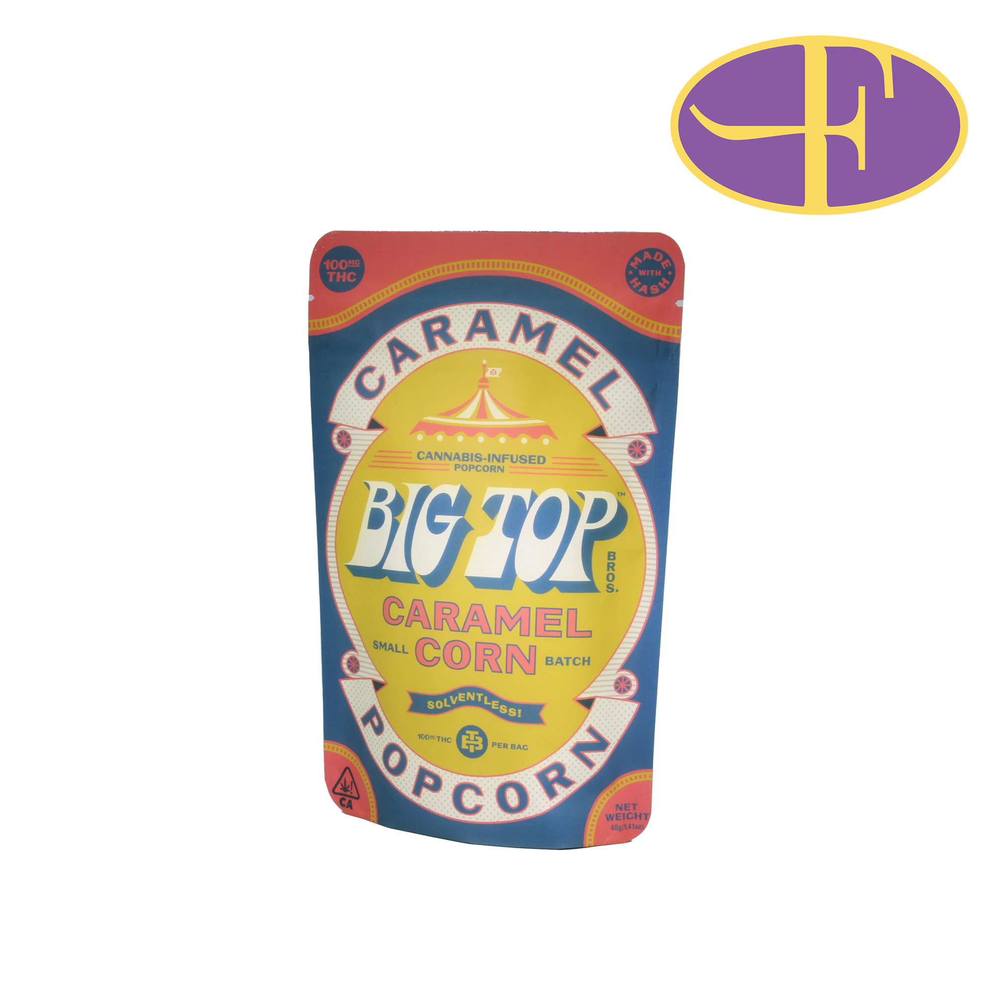 BIG TOP - Caramel Corn Hash Infused Main Image