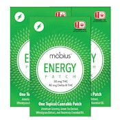 MOBIUS | ENERGY TRANSDERMAL PATCH 50MG