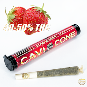 Strong Berry Cavi Cone Infused PR 1.5g - Caviar Gold