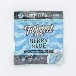 TWISTED TIPS - TERP TIPS - BLUEBERRY 2pk