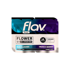 FLAV - Blue Zlushies & Crunch Berries - Duo Flower - 14g