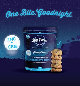 Big Pete's - Big Pete's Sleepytime Chocolate Chip Mini Cookies with CBN 100mgTHC/50mgCBN per 10pk