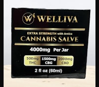Welliva | Extra Strength Cannabis Salve with Arnica with CBG and CBD