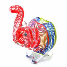 Accessories - Large Assorted Elephant Pipe Main Image