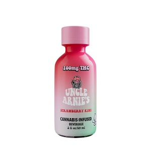 UNCLE ARNIE'S - Uncle Arnie's Strawberry Kiwi 100mg 2oz