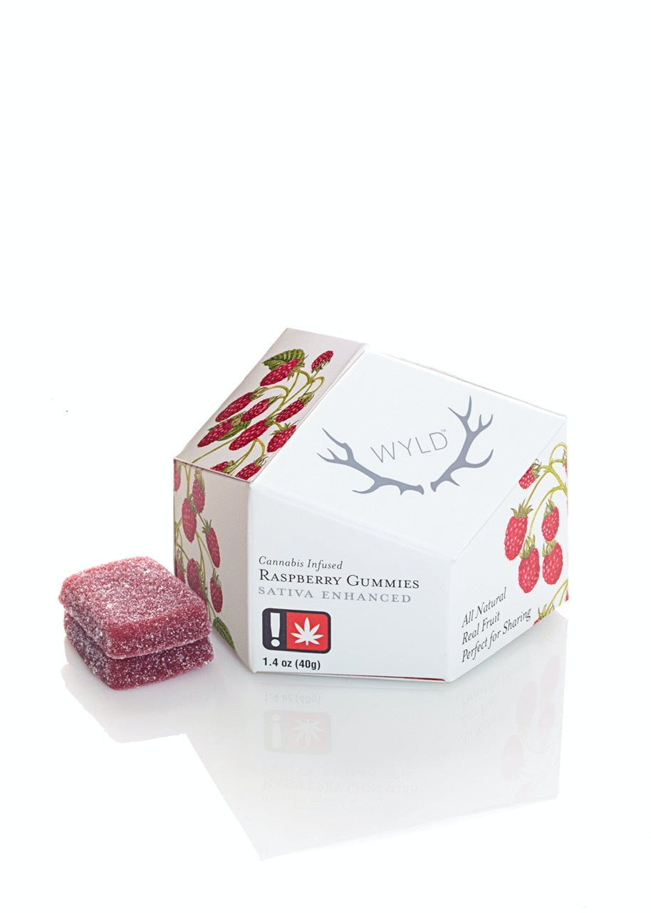 WYLD - Raspberry Gummies 100mg