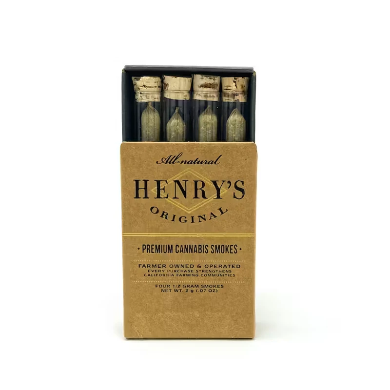 Henrys - HENRY'S - Prerolls - Fire OG - 4PK - 2G Main Image