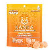 Kanha Nano - Sativa Tangerine Twist Gummies 10 Pack (100mg)
