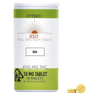 RSO - GG4 - 50mg Tablets (20ct)