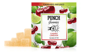 Punch Edibles - Cherry Limeade Gummies - 100mg