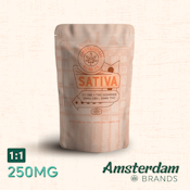 AMSTERDAM EDIBLES | SATIVA 1:1 250MG