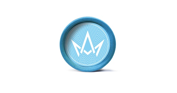 MARCH AND ASH - March and Ash - 2 piece Small Hemp Grinder - Light Blue