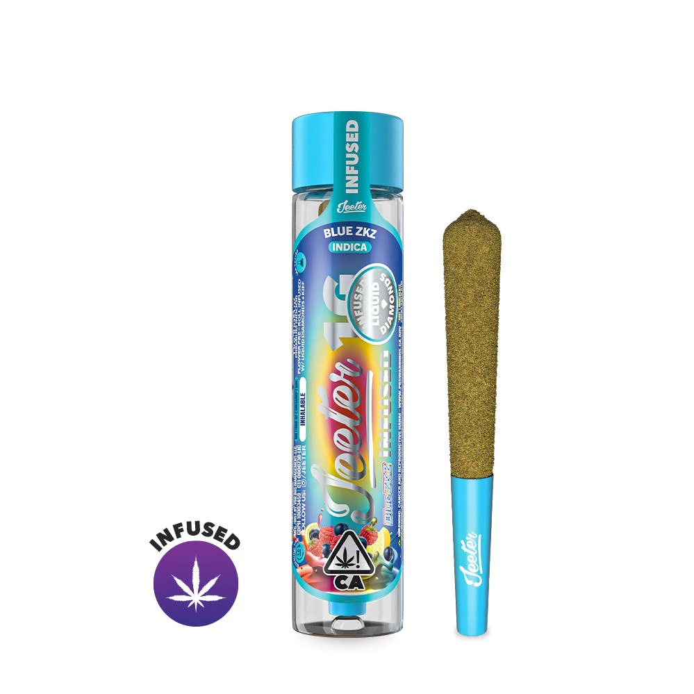 Jeeter - JEETER - Infused Preroll - Blue ZKZ - Liquid Diamonds - 1G Main Image