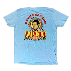 GREEN DRAGON (CA) - Blue Malverde T- Shirt (S)