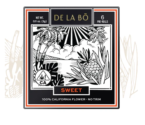 De La Bo California - De La Bo | Lemon Cherry Gelato | Indoor Preroll 6pk | 3g ​ Main Image