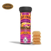 Papaya Peach (Live Resin Infused) Gummies - 100mg (I) - Lost Farms