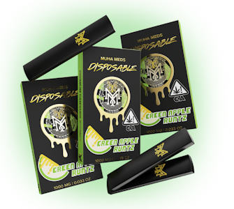 MUHA MEDS - Muha Meds - Green Apple Runtz - 1g Disposable Vape
