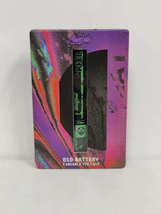 Alien Labs - Black/Green 510 Battery - Alien labs