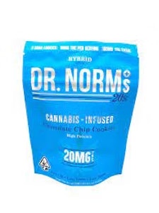 DR. NORM'S - Dr. Norm's - 20's Chocolate Chip Cookies 5pk 100mg