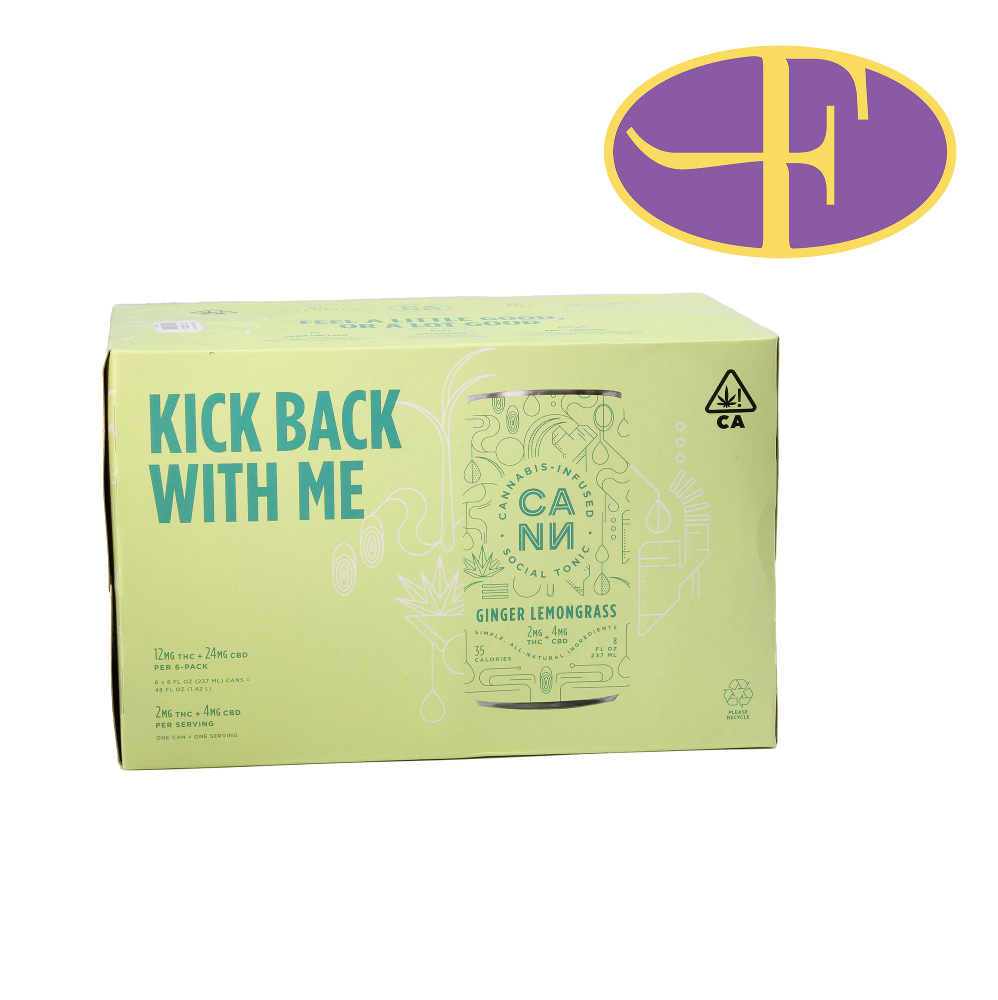 Cann - Ginger Lemongrass (6pk) Main Image