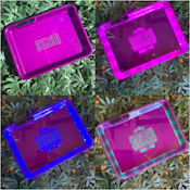 Stash Light Up Rolling Tray Purple