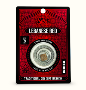 Sitka - Sitka Hashish 1g Lebanese Red $40