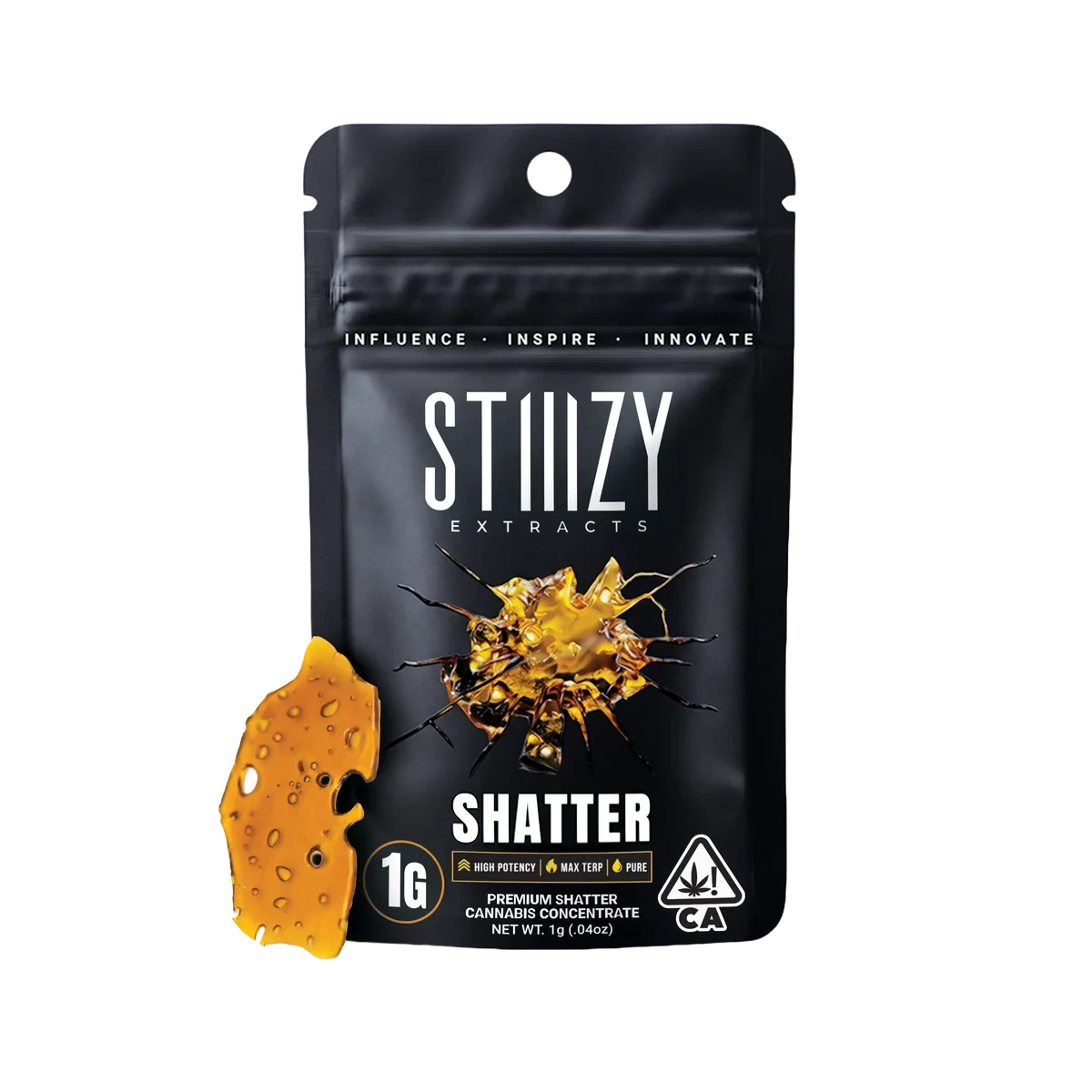 STIIIZY - Stiiizy - Concentrate - Shatter - Grape Gas - 1G Main Image