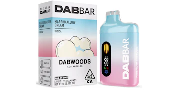 Dabwoods - Marshmallow Dream Liquid Live Diamonds AIO - 1g
