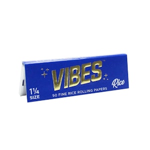 Nexus - Vibes Blue/Natural Rice 1 1/4" Rolling Papers