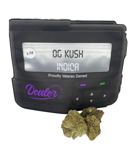 DEALER CANNABIS CO. - OG Kush -Indica- 21.21% THC (Flower) | Dealer Cannabis Co.    -p10 