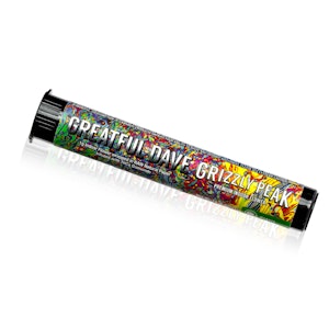Grizzly Peak - Grizzly Peak Infused Preroll 1g Greatful Dave 