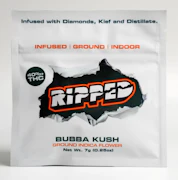 Ripped - Bubba Kush - 7g Infused Groud Flower