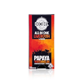 DECIBEL GARDENS - All In One - Papaya Watermelon - Live Rosin - .5G