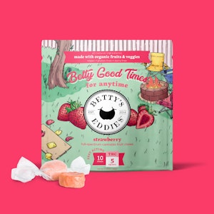 Betty's Eddies - Strawberry Fruit Chews - 50mg - Betty's Eddies