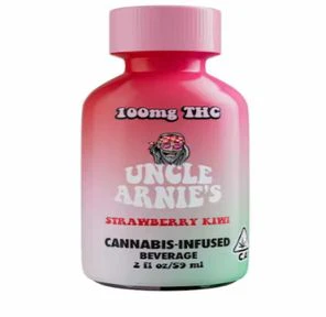 Uncle Arnies - [Uncle Arnie's] THC Shot - 100mg - Strawberry Kiwi (H) Main Image