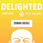 DELIGHTED 14G Zowah Diesel Smalls Flower