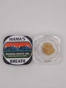 Mama's Breath 1g Hash Rosin - Rugged Roots