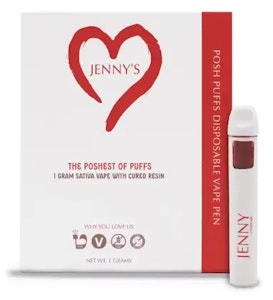 JENNY'S (NY) - JENNYS | AddyCakes | Hash Resin 1G AIO 