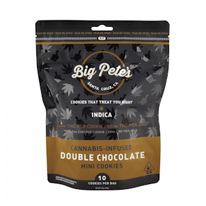 Big Pete's - Big Pete's - 100mg 10pk - Indica Double Chocolate Cookies