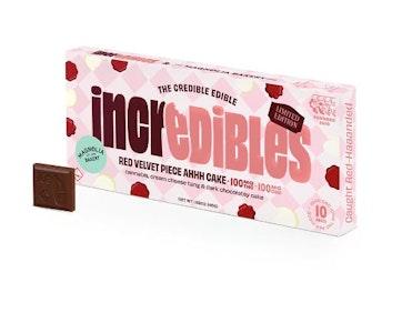 Incredibles - Red Velvet 1:1 CBD:THC - 100mg - Incredibles