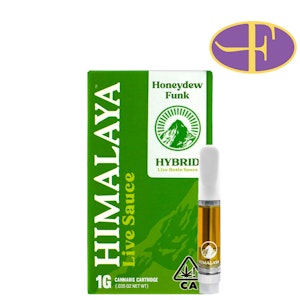 HIMALAYA - Honeydew Funk Live Resin Cartridge