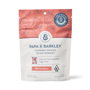 Papa & Barkley - Hash Vegan Wild Strawberry Releaf Gummies 100mg