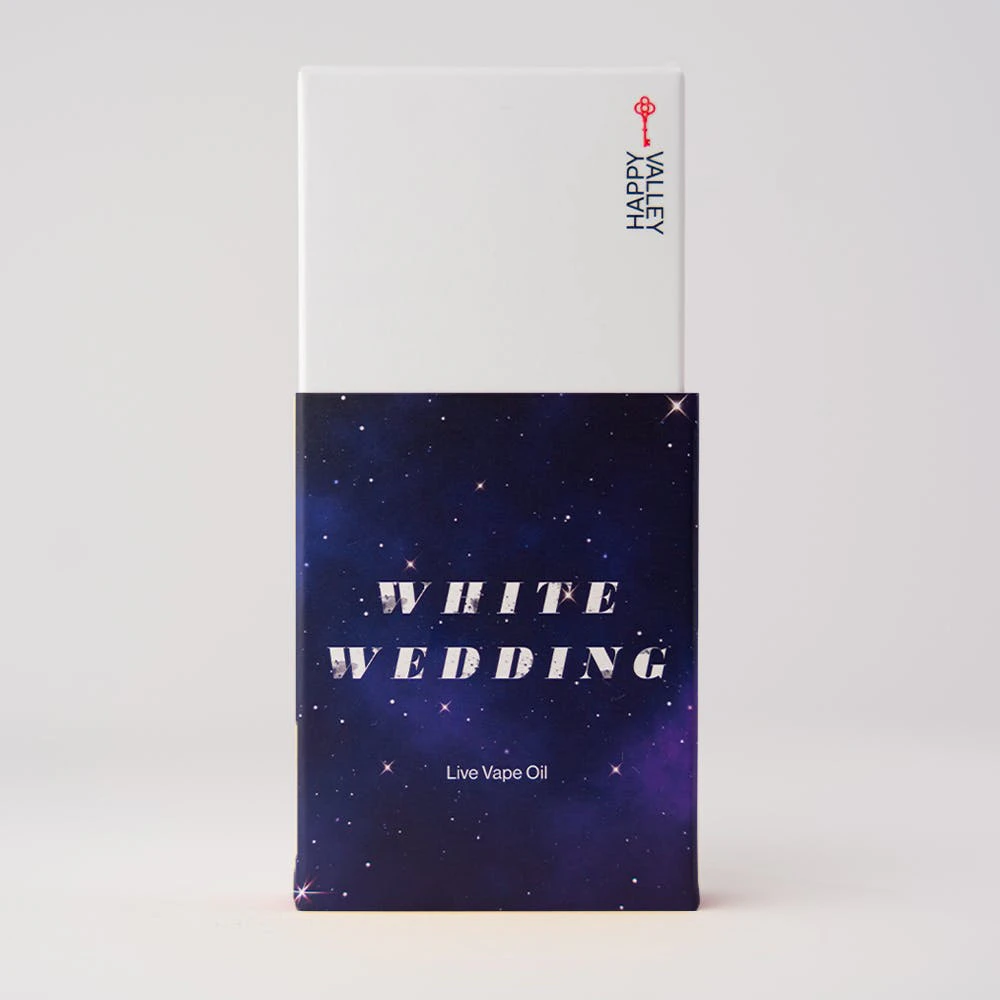 Happy Valley - White Wedding - 1g Vape Cartridge - Happy Valley Main Image