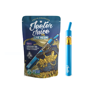 Legend OG Jeeter Juice | 0.5g Disposable Straw | JTR