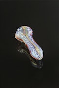 #27 CA Made Handblown Glass Pipe with Dichro