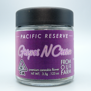 Pacific Reserve - Grapes N Cream 3.5g Jar - Pacific Reserve